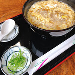 そば処　食堂正福 - 玉子とじそば
