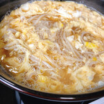 そば処　食堂正福 - 玉子とじそば
