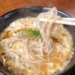 そば処　食堂正福 - 玉子とじそば