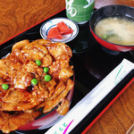 そば処　食堂正福 - 豚丼 上