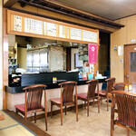 そば処　食堂正福 - 店内