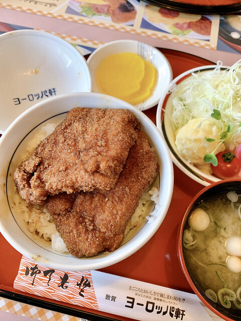 敦賀の ヨーロッパ軒 By Yuripiyo O 敦賀ヨーロッパ軒 本店 敦賀 かつ丼 かつ重 食べログ
