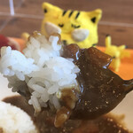 粉もん ひまわり - カレー、にゅ～～ん！