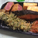 わ楽 - ちくわの磯辺揚げ  海苔の風味がいいです