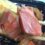 わ楽 - 焼き鮭 断面