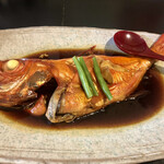 魚料理みうら - 金目鯛の姿煮付け