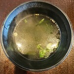 カルビ丼とスン豆腐専門店 韓丼 - スープ