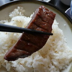 Gyuutan Sumiyaki Rikyuu - 麦飯にぴったり