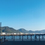 Fukunokawaku - 店内から望む美しい関門海峡