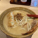 麺場 田所商店 - 九州味噌ラーメン（チャーシュー追加）