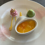 プレーゴドゥーエ - デザートの盛り合わせ