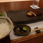 吉向 - ご飯と香の物