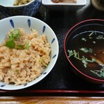 味処 千楽 - まつたけご飯