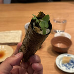 すし処 ひさ田 - 沢庵古漬け手巻