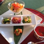 Aux Orveaux Karuizawa Club - 晚餐前菜拼盘