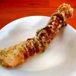 手打麺や 大島 - ちくわ天