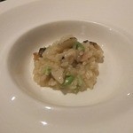 エノテカ・ラ・リコルマ - 2012/09　噴火湾産はたはたと枝豆のリゾット