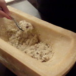 古湯温泉 ONCRI - お客様の目の前で仕上げるパルミジャーノリゾット