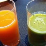 古湯温泉 ONCRI - キャロットオレンジと豆乳小松菜