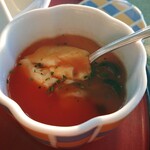 Aux Orveaux Karuizawa Club - 蒸蛋配番茄酱