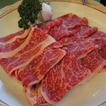 O-Soruve-Ru Karuizawa Kurabu - すき焼き お肉