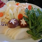 Aux Orveaux Karuizawa Club - 寿喜烧蔬菜