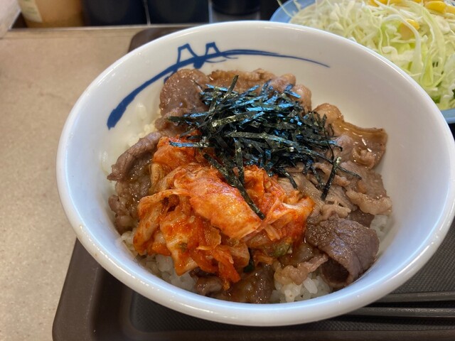 松屋マイベスト丼 キムカル丼 By 美味b級 松屋 大泉学園町店 大泉学園 牛丼 食べログ