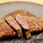 玄水 - 鹿児島産シャトーブリアン岩塩プレート