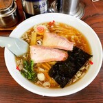 きせん食堂 - 手打にんにくラーメン　¥700-