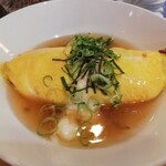 ポムの樹 イオン新百合ヶ丘店 - ネギ山とろろ和風スープオムライス