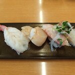 スシロー - 匠の一皿、名物タレで食べる寿司4種