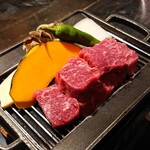 居酒屋 磚瓦橫丁 - 飛騨牛のひとくちステーキ