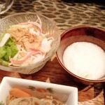 えちごやきゅ～ぴ～ - 山かけ、スパサラ