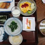 なかや旅館 - 朝食はシンプル