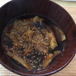 なか川 - "ゆでキャベツを入れてみました"