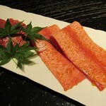 銀座 山科 - 和牛ヒレ・タン　タレ焼き