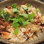 銀座 山科 - 和風ガーリックライス