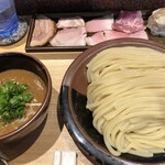 中華蕎麦 とみ田 - つけめん+特選全部乗せトッピング