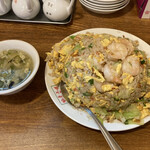 翠葉 - 海老レタス炒飯