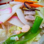 十五万石ラーメン - １日分の野菜が取れます