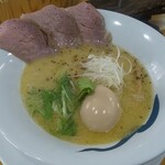 SeiHa - 無情塩に味玉トッピング