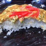 中華楼 - 天津飯断面