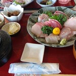 Hama shou - 刺身定食　1400円