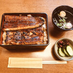 小暮や - うな重　肝吸付　3520円
                                ご飯大盛(+110円)