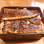小暮や - うな重　ご飯大盛