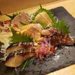 海鮮炭焼処とら太 - 燻製炙り刺し５点