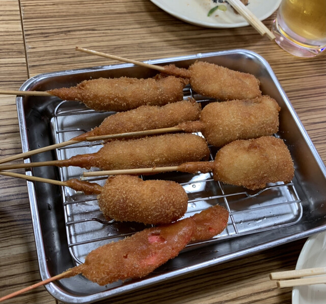 元祖串かつ だるま なんば本店 大阪難波 串揚げ 串かつ 食べログ 元祖串かつ だるま なんば本店 大阪難波 串揚げ 串かつ 食べログ