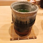 Sushi Tsubasa - ☆9.5唐津焼　2杯目の八女茶