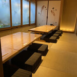 酒と料理のなつ - 掘りごたつ座敷