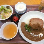 カフェ&レストラン ロボ - 手ごねハンバーグカレー